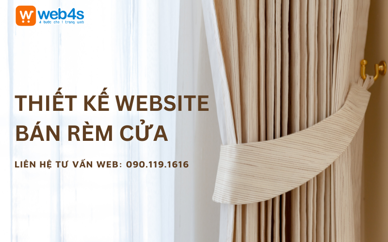 Thiết kế website bán rèm cửa